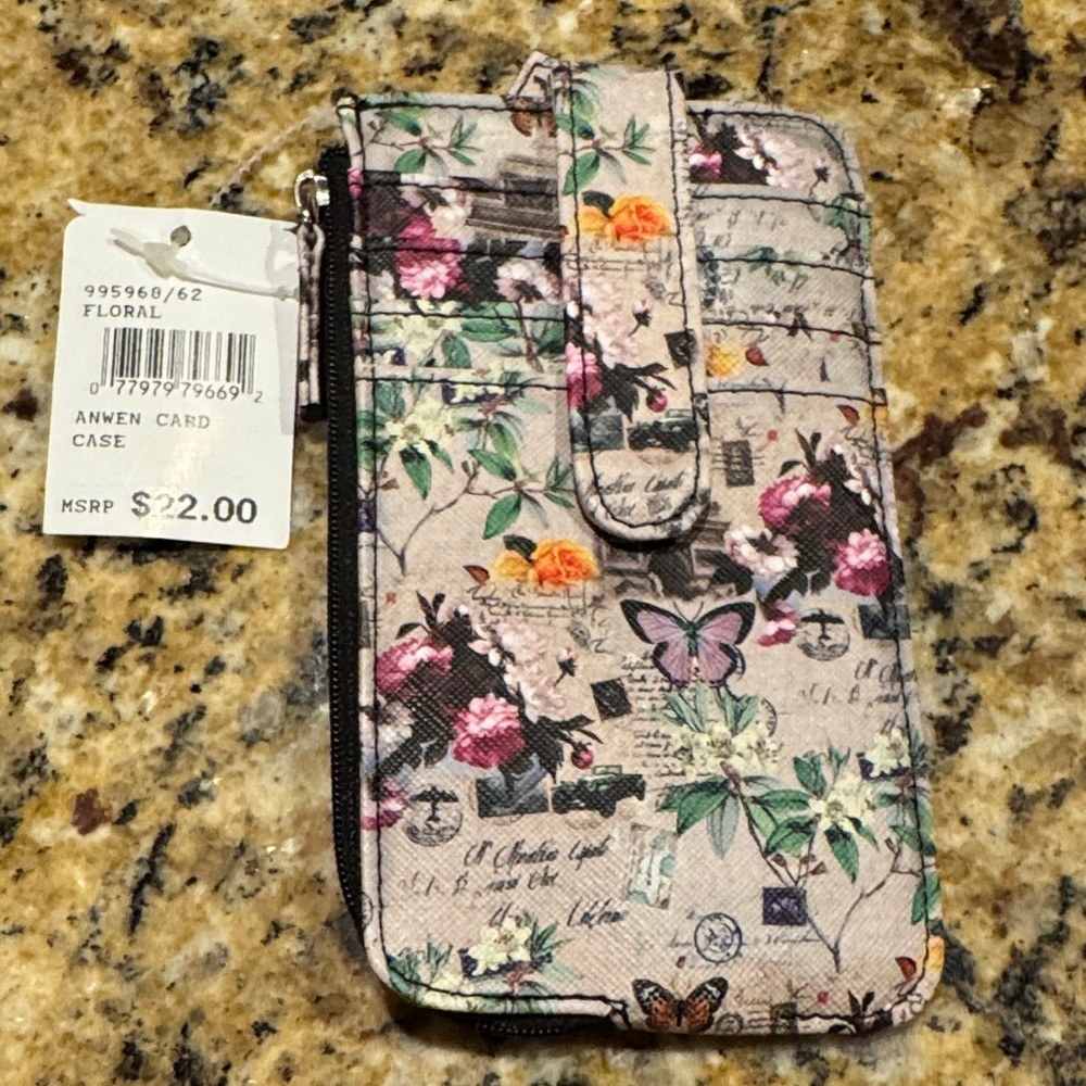 WEN Floral Card Case - Multicolor Elegance